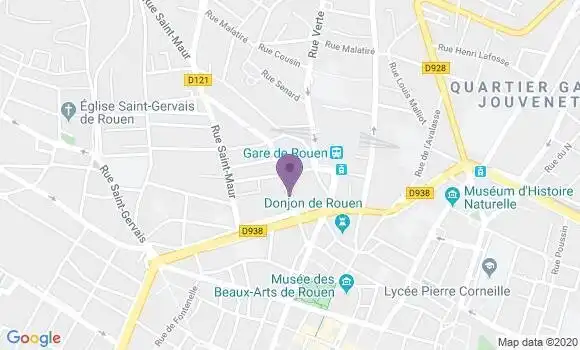 Localisation Mtre Pujol Catherine