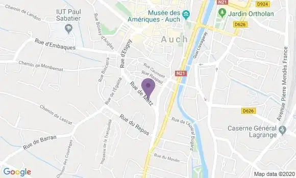 Localisation Mtre Faivre Christine
