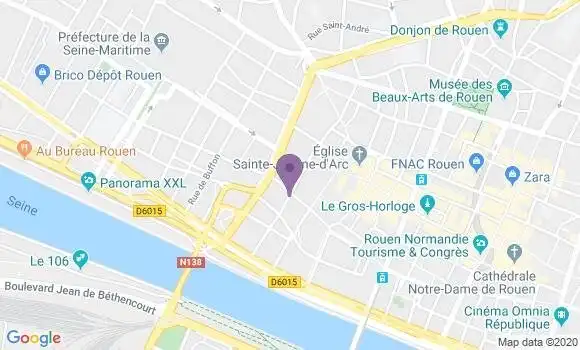 Localisation Mtre Riou Vincent