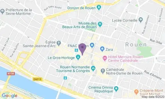 Localisation Mtre Roussel Arnaud