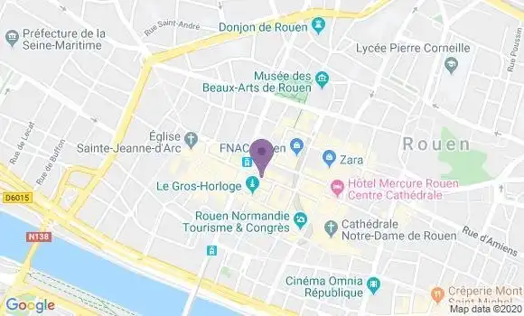 Localisation Mtre Tersin Charlotte