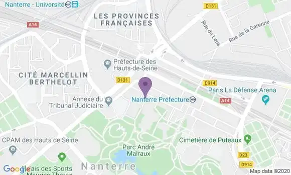 Localisation Mtre Reboul Eric