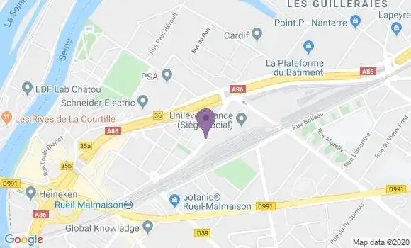 Localisation Mtre Reboulleau Laurence