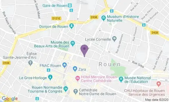 Localisation Mtre Vacher Claire