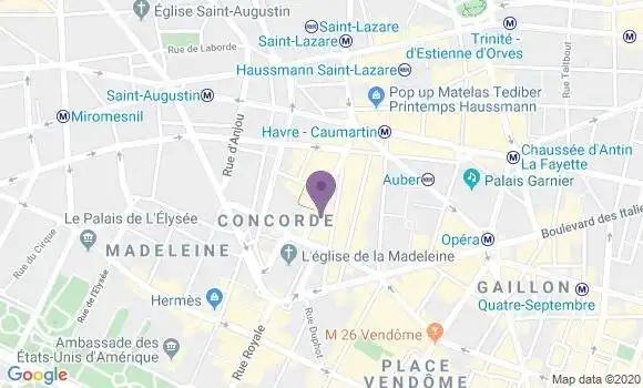 Localisation Mtre Renaud Vincent