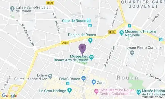 Localisation Mtre Velly Caroline