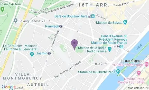 Localisation Mtre De Geoffroy Claire