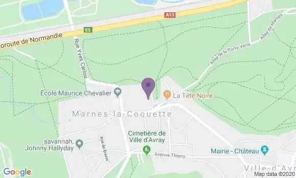 Localisation Mtre Roche Laurence