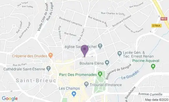 Localisation Mtre Glon Caroline