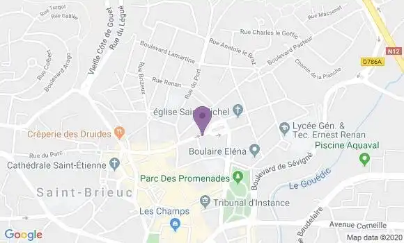 Localisation Mtre Millour Carole