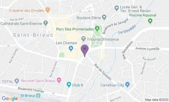 Localisation Mtre Segalen Laurent