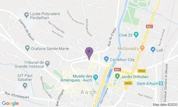 Localisation Mtre Plenier Hélène