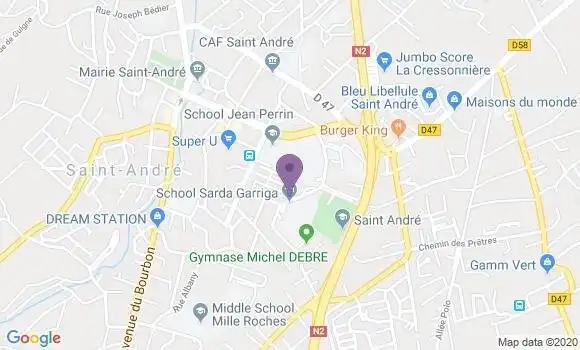 Localisation Mtre Barcatoula Settama Léopoldine