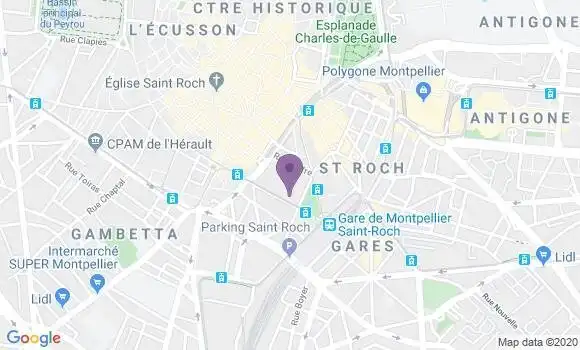 Localisation Mtre Benard Florence