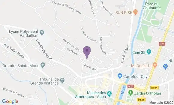 Localisation Mtre Salesse Julie