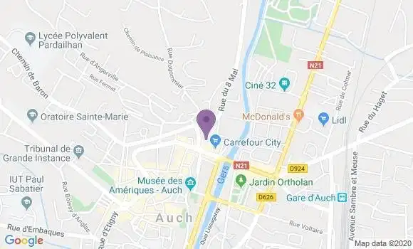 Localisation Mtre Seris Marion