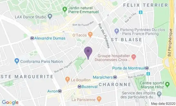 Localisation Mtre Hameroux Olivier