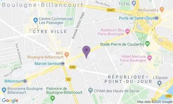 Localisation Mtre Toffaloni Elisabeth