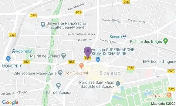 Localisation Mtre Vaille Ceolin Claude