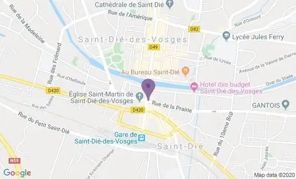 Localisation Mtre Coinchelin Anne