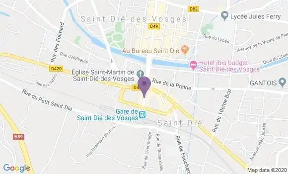 Localisation Mtre Girardot Olivier