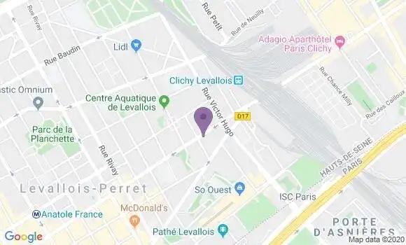 Localisation Mtre Van Deth Pauline