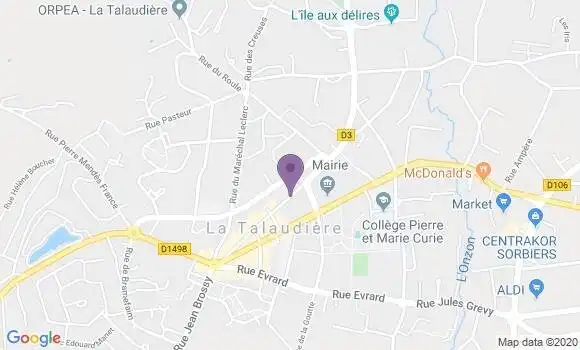 Localisation Mtre Bourlier Vincent