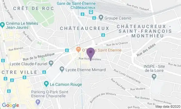 Localisation Mtre Chautard Stéphane