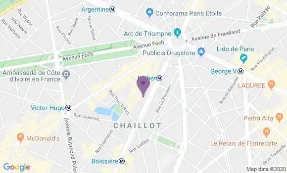 Localisation Mtre Zabala Bruno