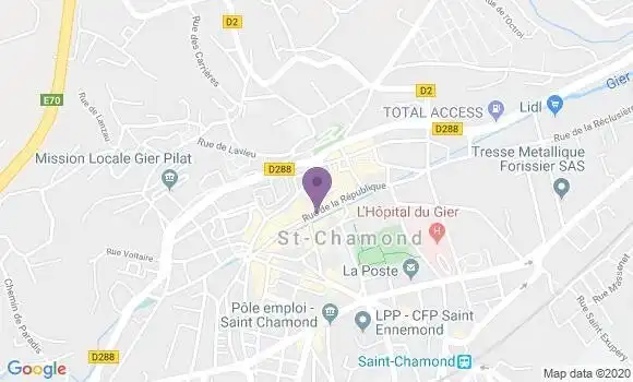 Localisation Mtre Frediere Michèle
