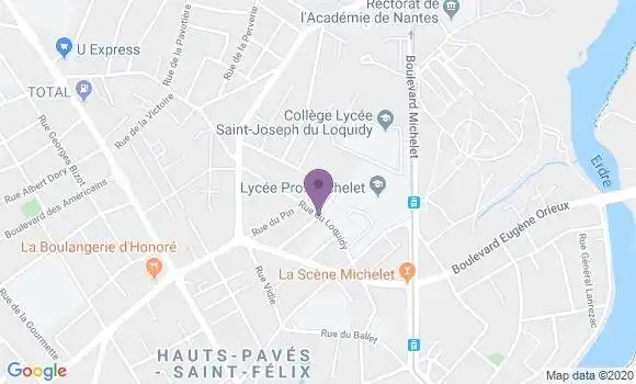 Localisation Mtre Berthelot Rozenn