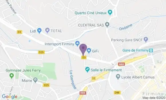 Localisation Mtre Lannaud Jacqueline