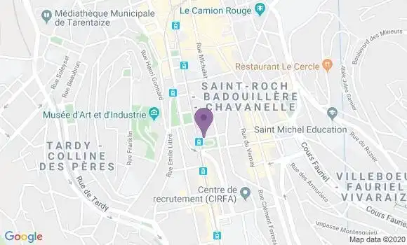 Localisation Mtre Maries Martine
