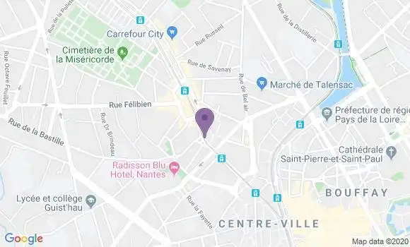 Localisation Mtre Brisset Guillaume