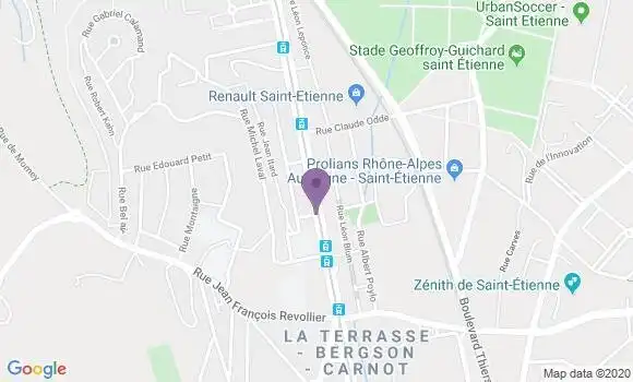 Localisation Mtre Oullion Gérard