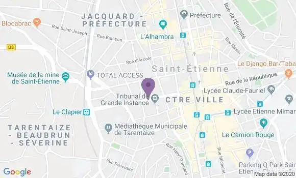 Localisation Mtre Palandre Jean Pierre