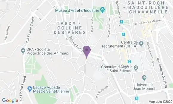Localisation Mtre Pomat Marie Yvonne