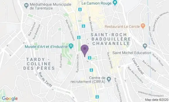 Localisation Mtre Rousset Bernard