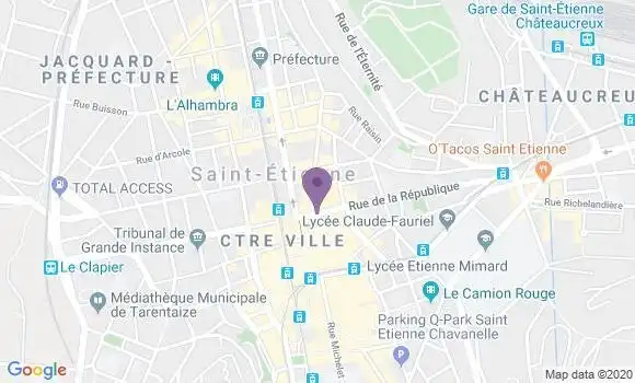 Localisation Mtre Saban Levent