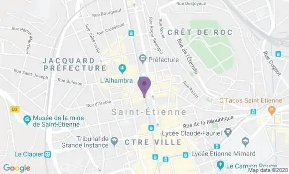 Localisation Mtre Trincanato Audrey
