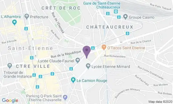 Localisation Mtre Trombetta Michel