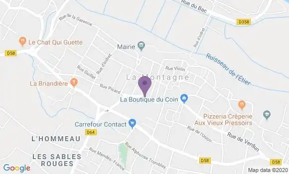 Localisation Mtre David Jean Christophe