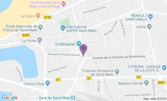Localisation Mtre Denoual Serge