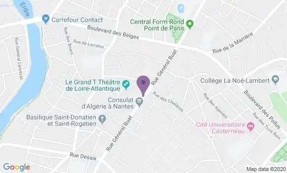 Localisation Mtre Dirickx Nicolas