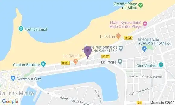 Localisation Mtre Laurent Callame Denise