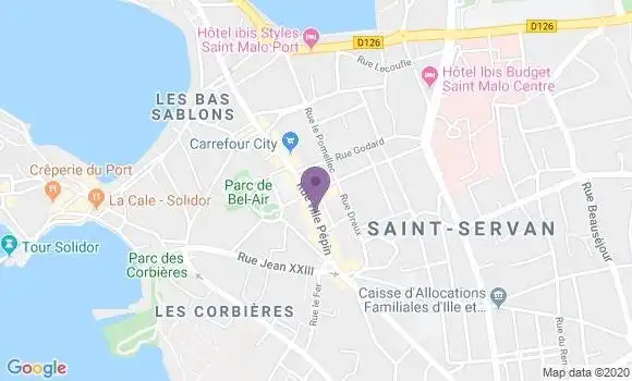 Localisation Mtre Manise Laura