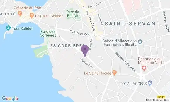 Localisation Mtre Michel Véronique