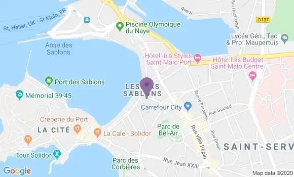 Localisation Mtre Pierrard Michelle