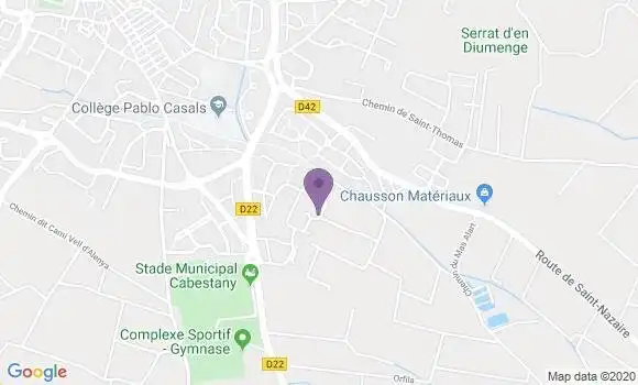 Localisation Mtre Blandel Bejermi Claudine