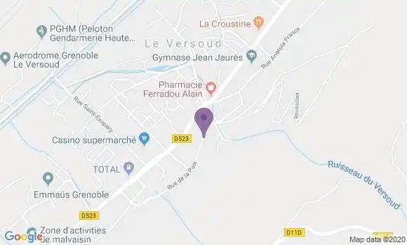 Localisation Mtre Bretecher Sophie